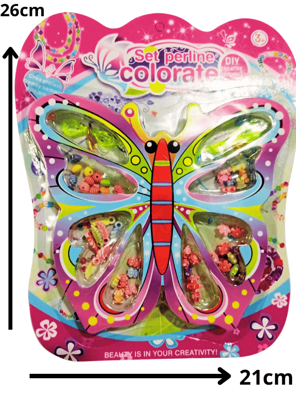 Set armar pulseras mariposa